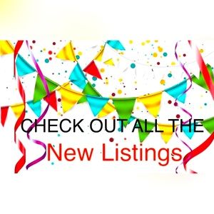NEW LISTINGS - OPEN TO REASONABLE OFFERS